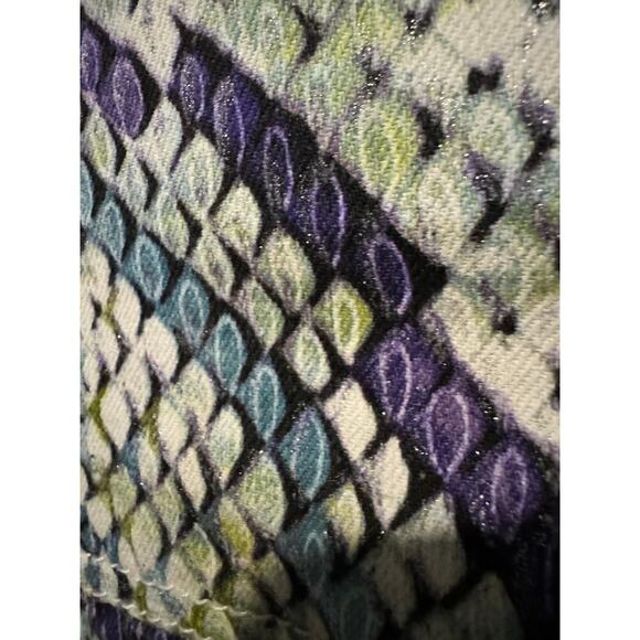 Mob jacket with reptile design by Chicos 2 (10). - Picture 8 of 13